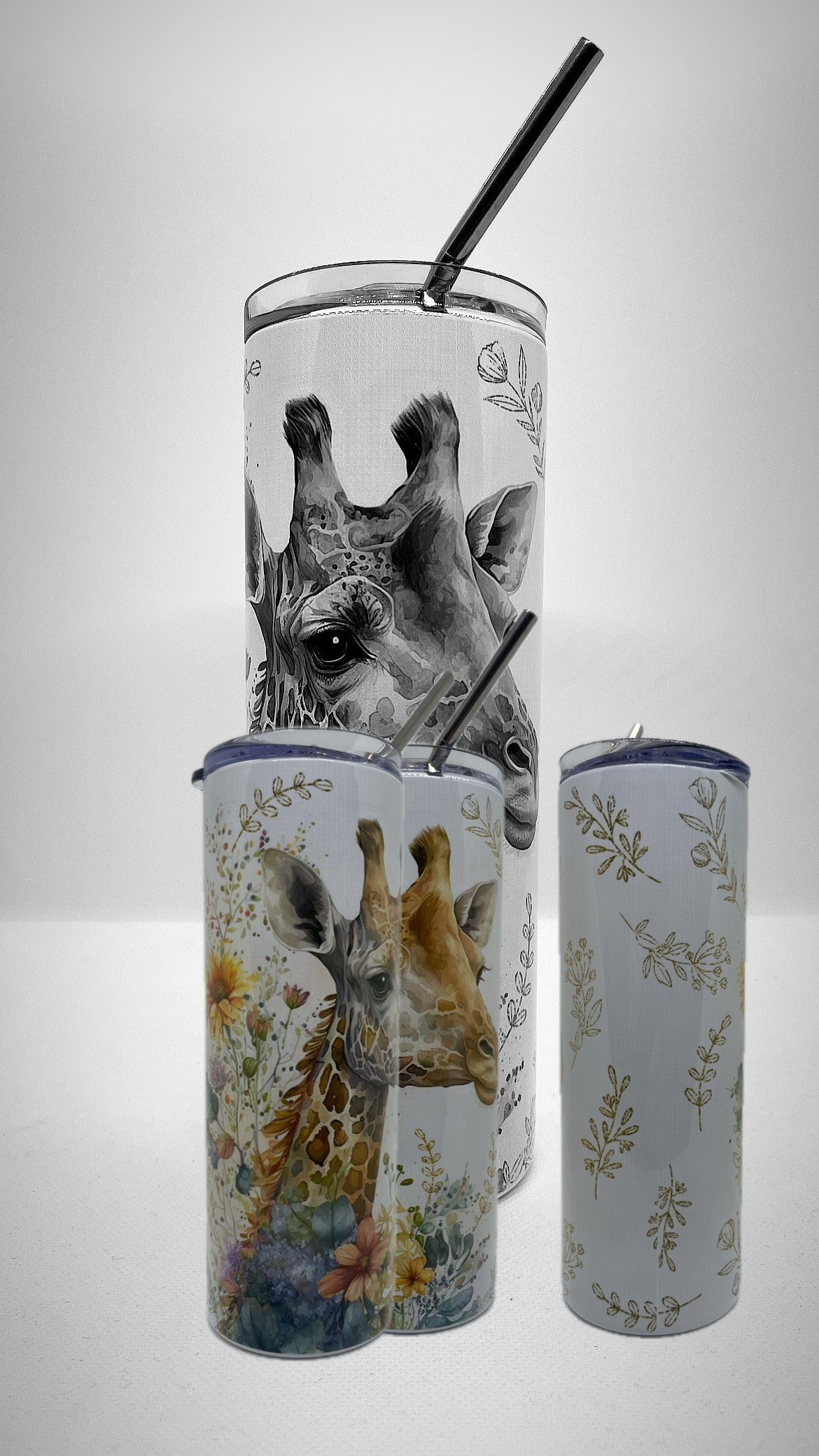 Edelstahl - Thermobecher "Giraffe"