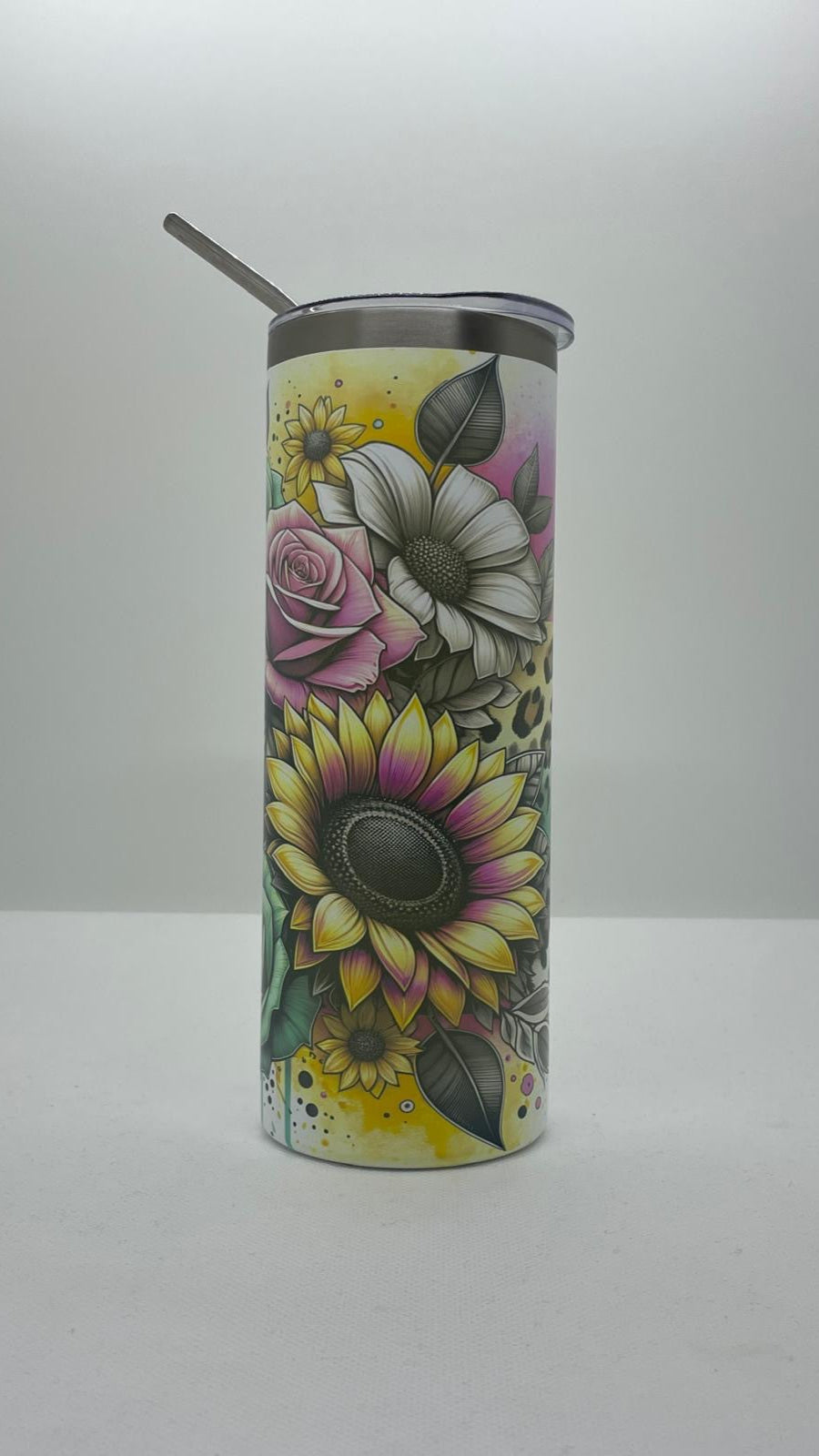 Edelstahl - Thermobecher "Leo Summer Flower"