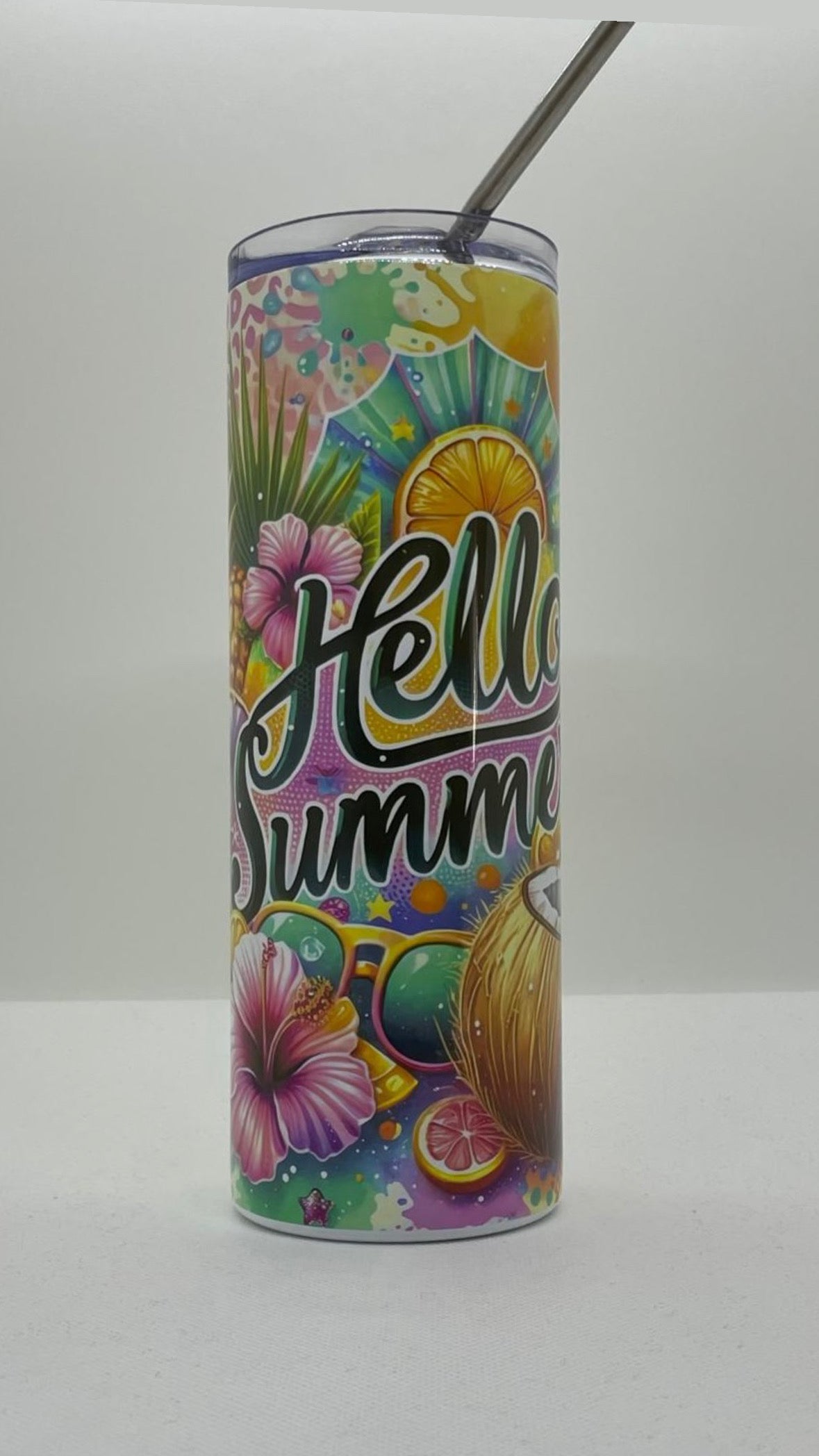 Edelstahl - Thermobecher "Hello Summer"