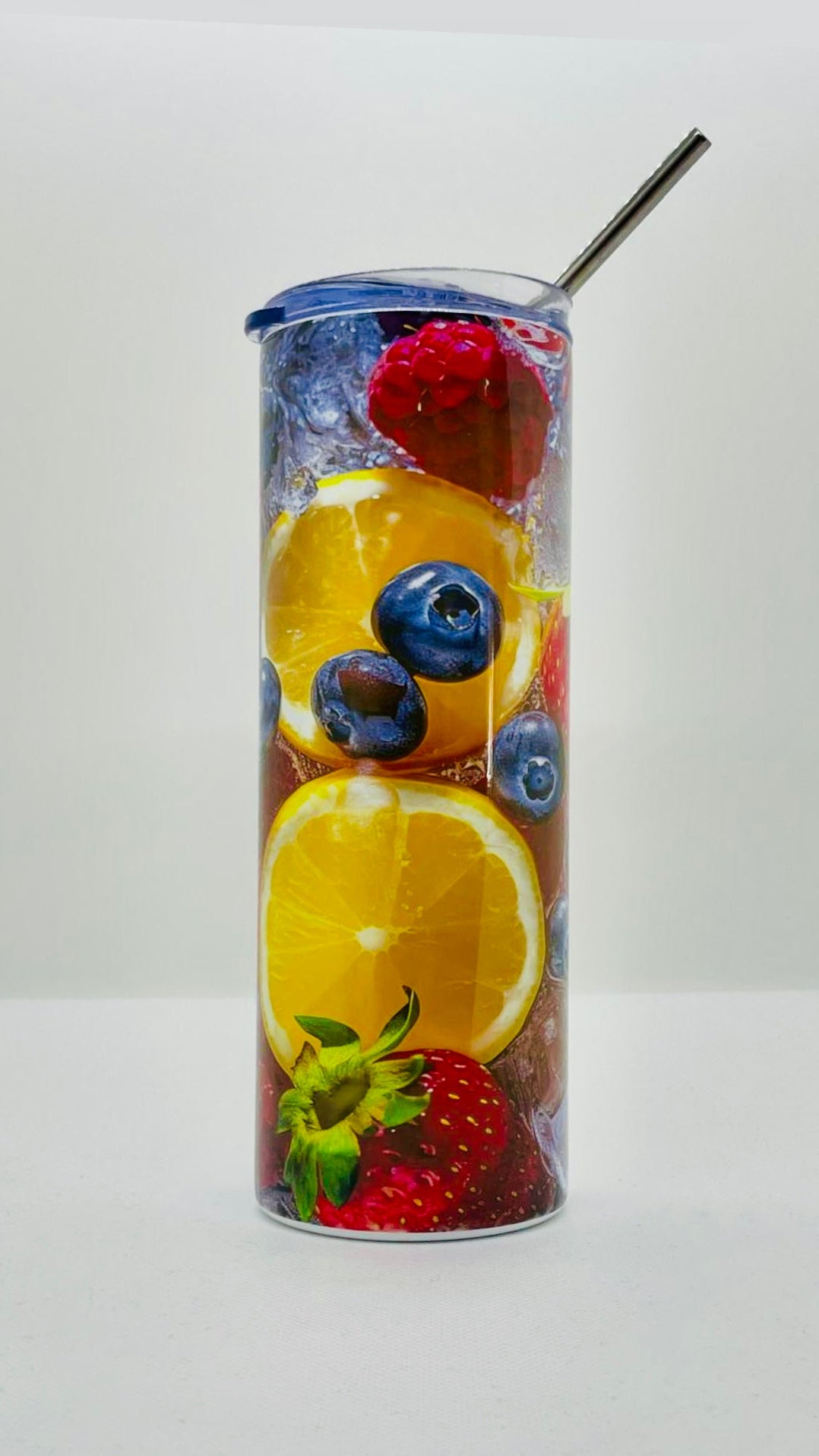 Edelstahl - Thermobecher "Obst"