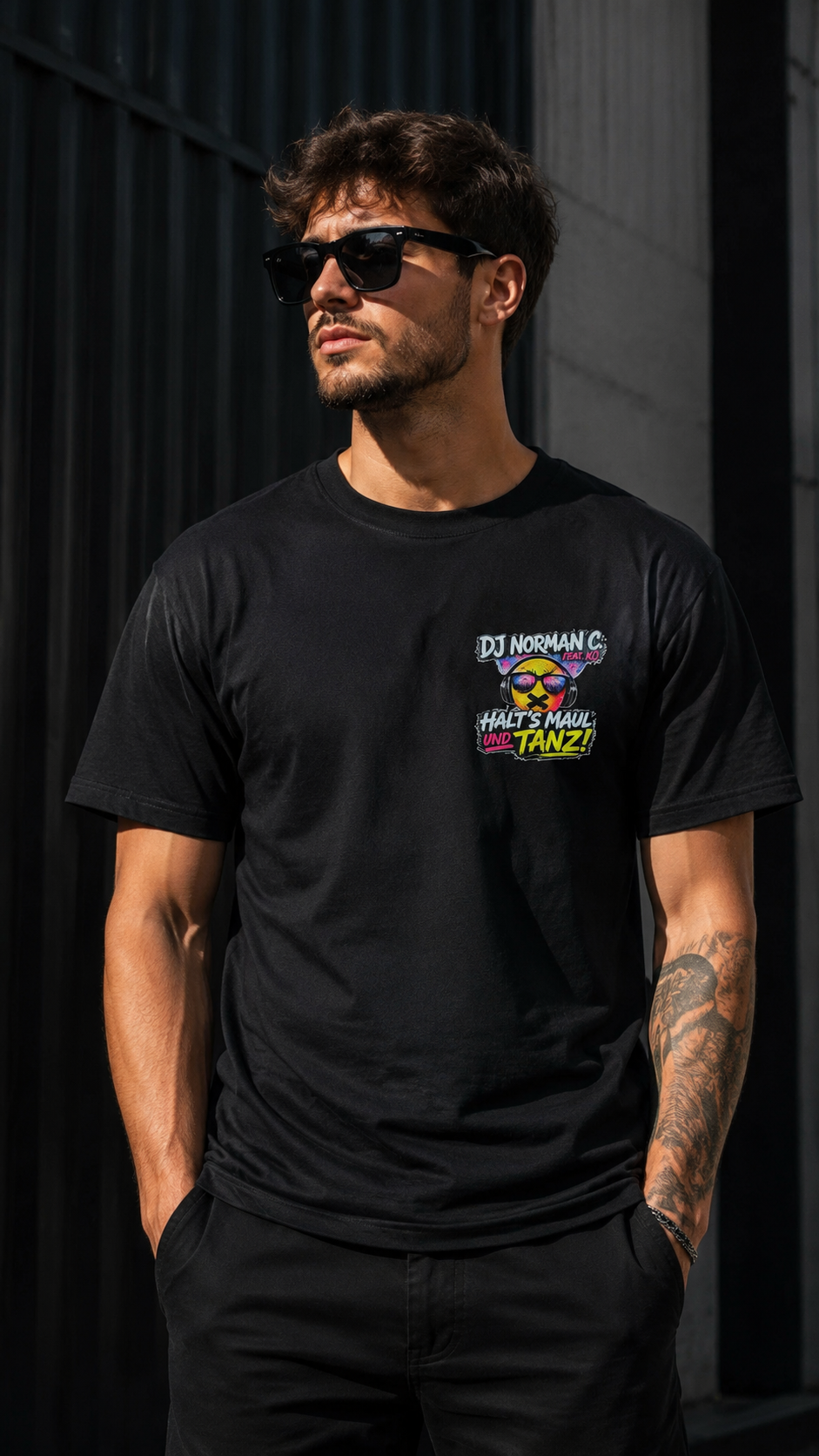 Herren T-Shirt "Halt´s Maul und Tanz"