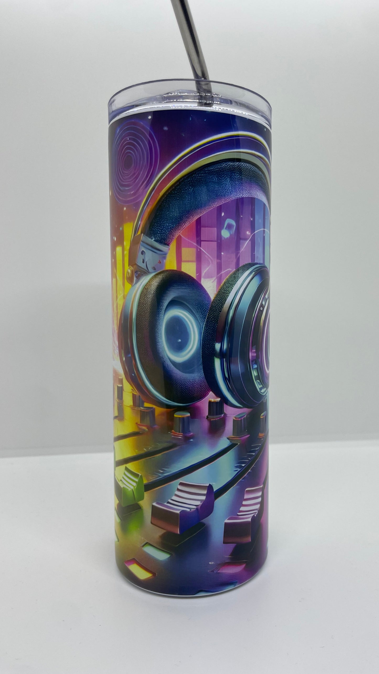 Edelstahl - Thermobecher "DJ Kopfhörer"
