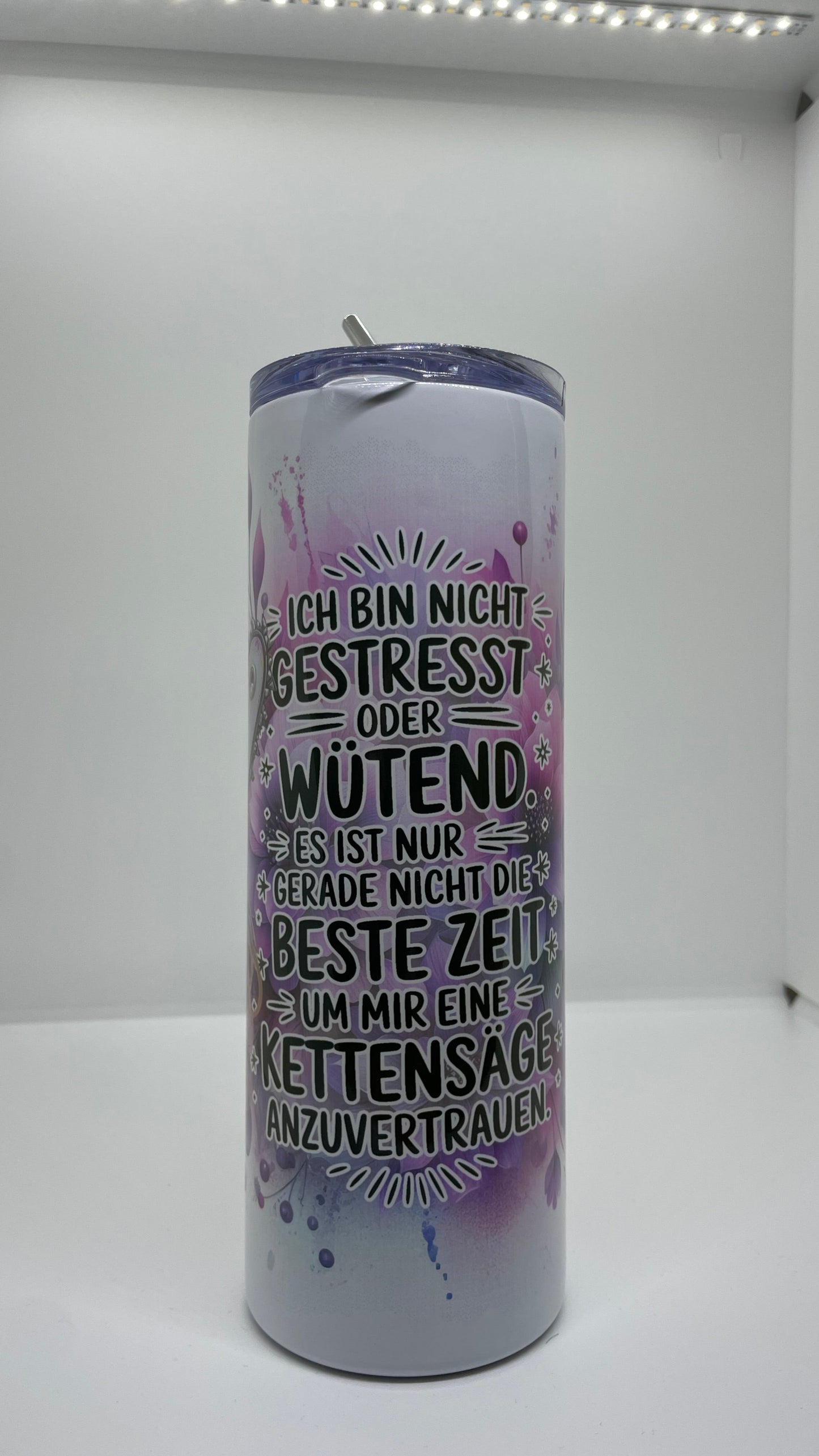 Edelstahl - Thermobecher "Ich bin nicht gestresst..."