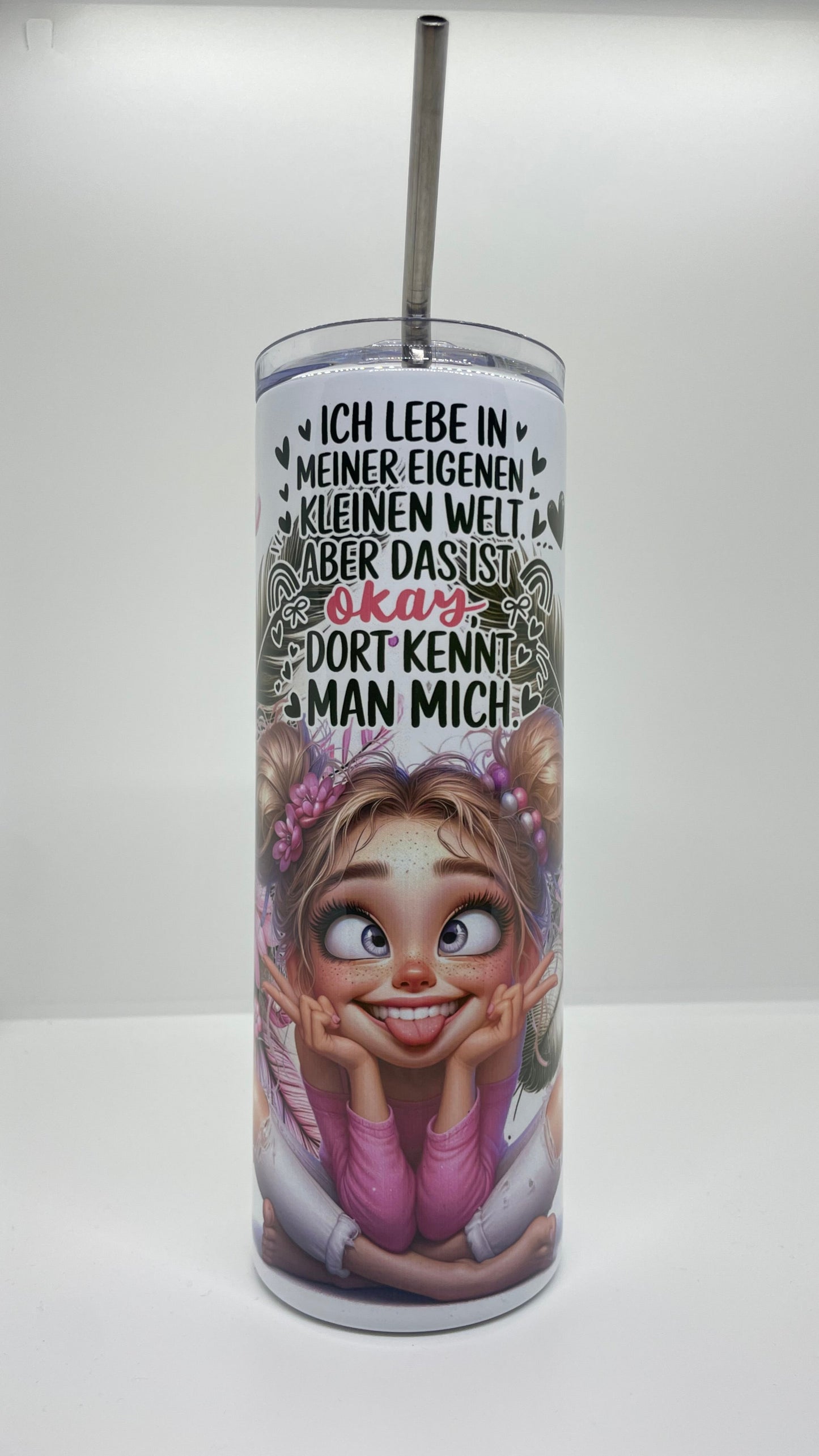 Edelstahl - Thermobecher "Eigenen Welt"