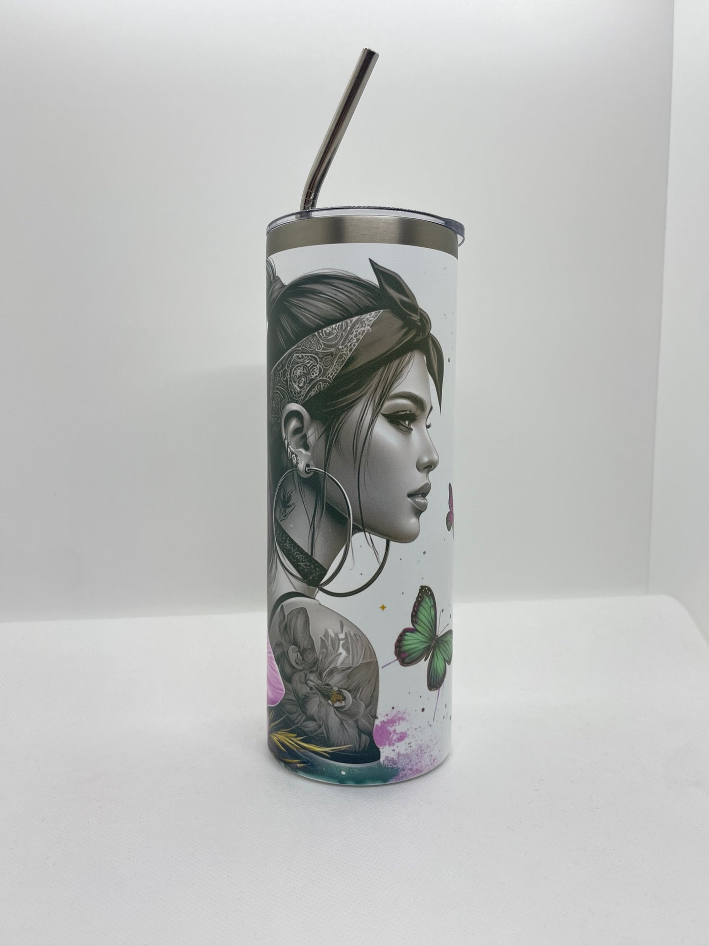 Edelstahl - Thermobecher "Babe Butterfly"