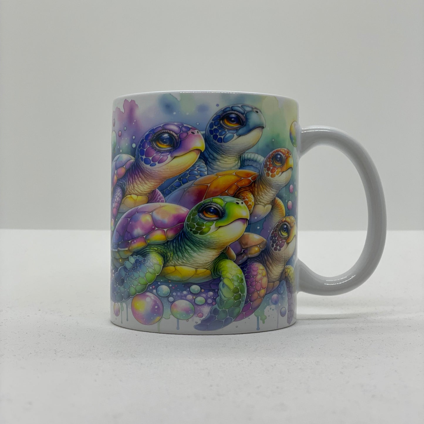 Tasse mit Druck "Schildkröte"