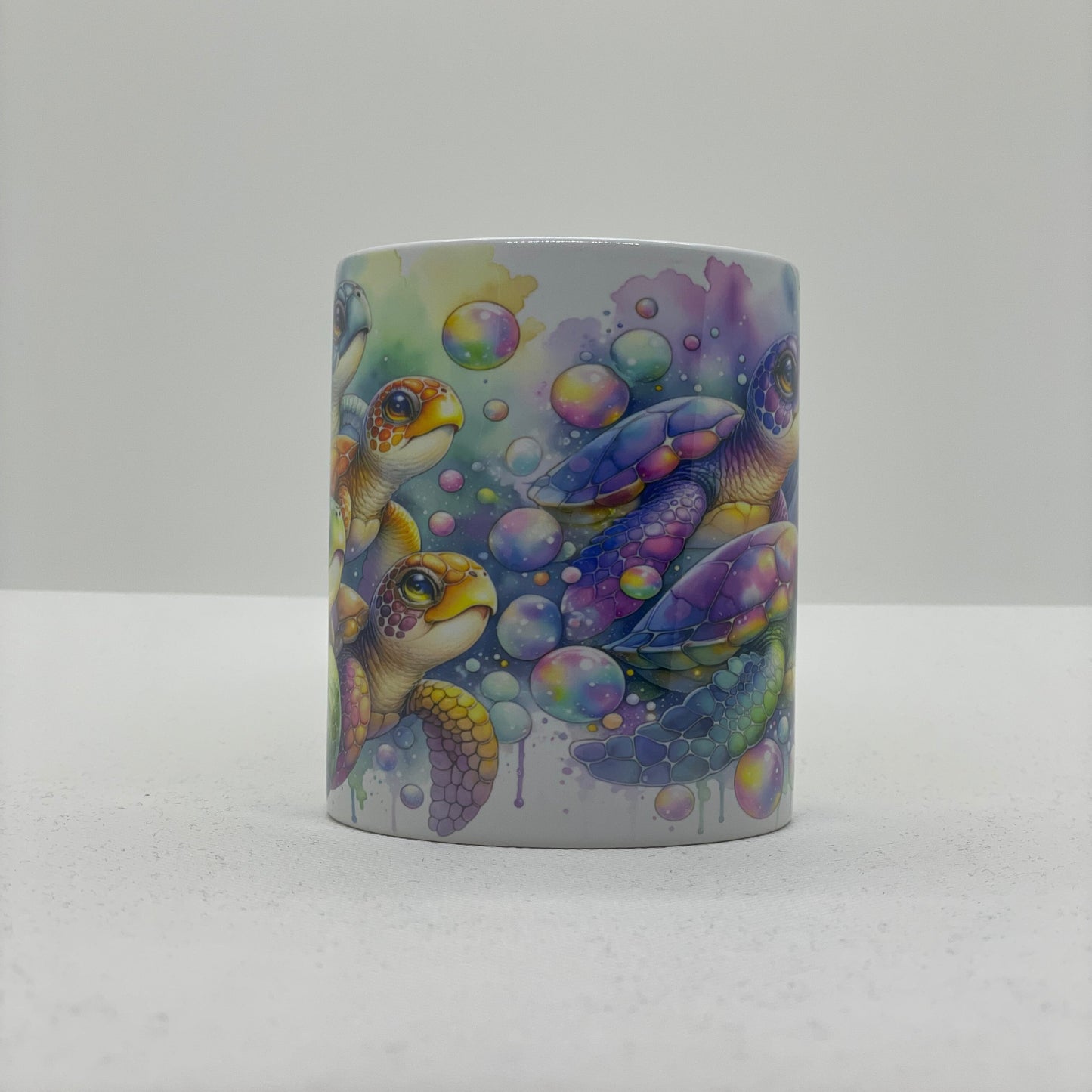 Tasse mit Druck "Schildkröte"