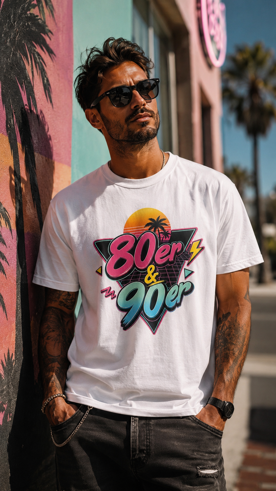 Herren T-Shirt "Retro 80er & 90er"