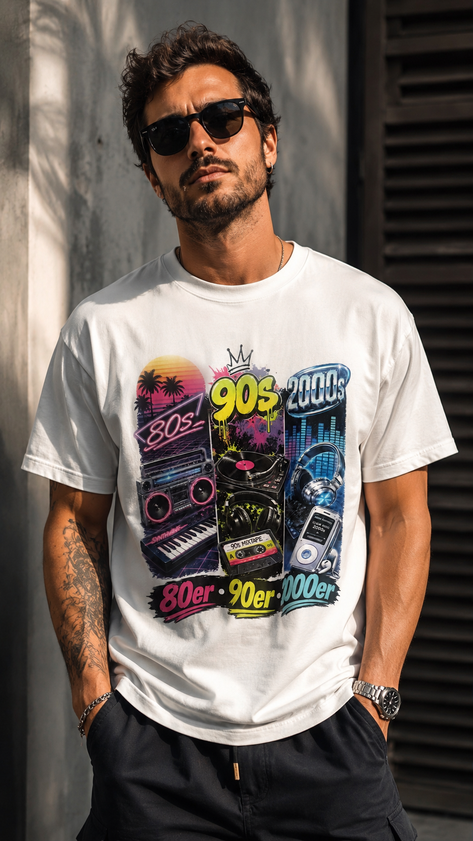 Herren T-Shirt "Retro 80s / 90s / 2000s"