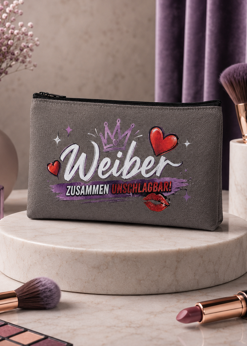 Schminktasche "Weiber"