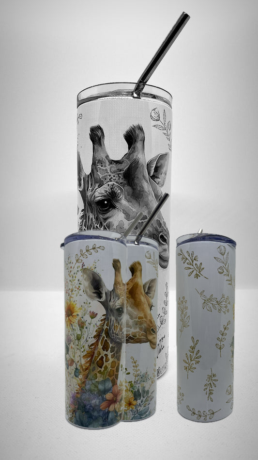 Edelstahl - Thermobecher "Giraffe"