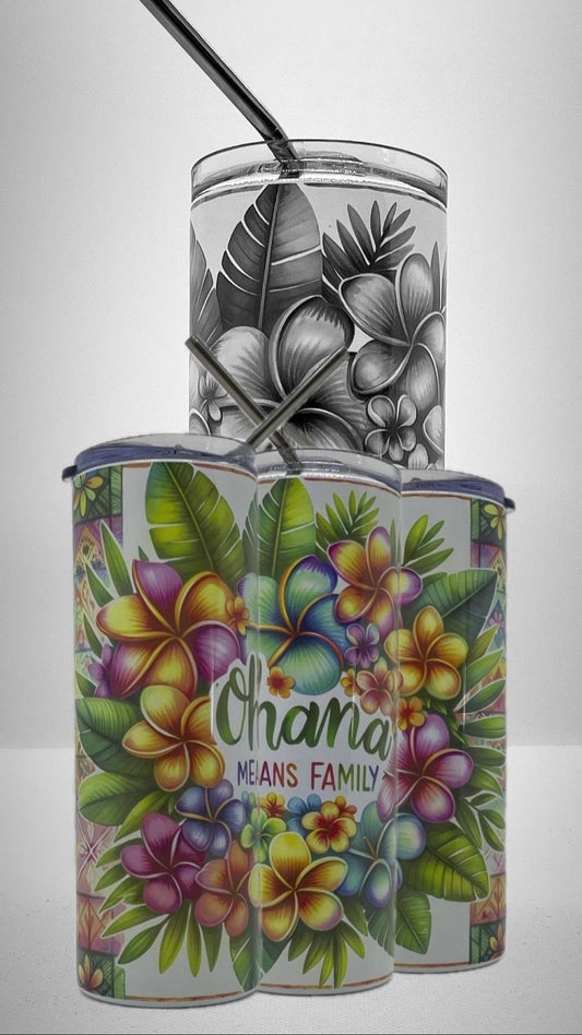 Edelstahl - Thermobecher "Hawaii Ohana"