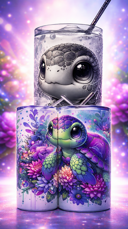 Edelstahl - Thermobecher "Sea Turtle"
