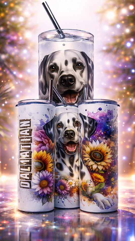 Edelstahl - Thermobecher "Dalmatiner"