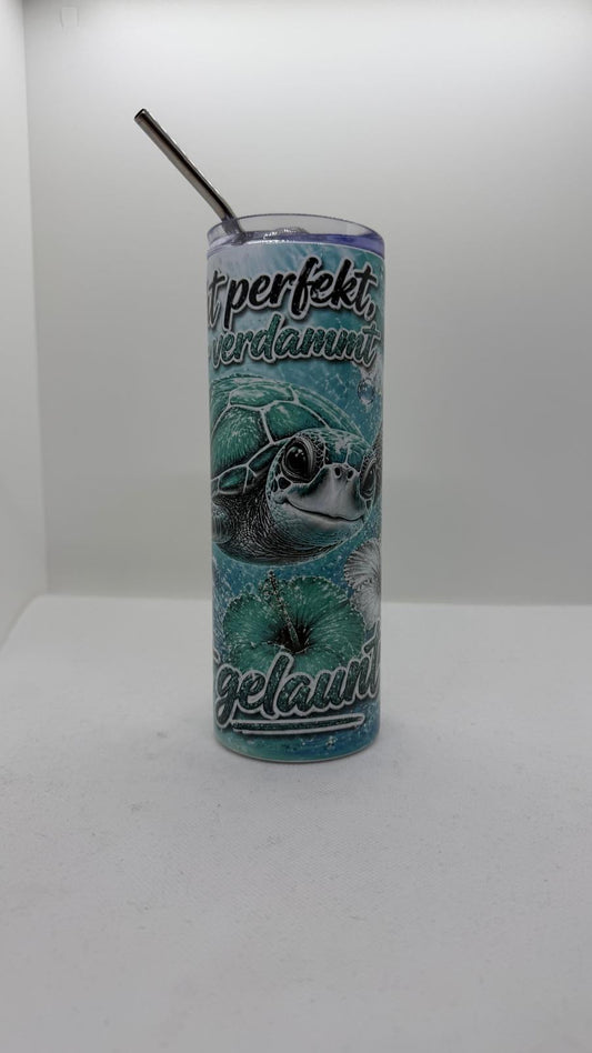 Edelstahl - Thermobecher "Schildkröte"