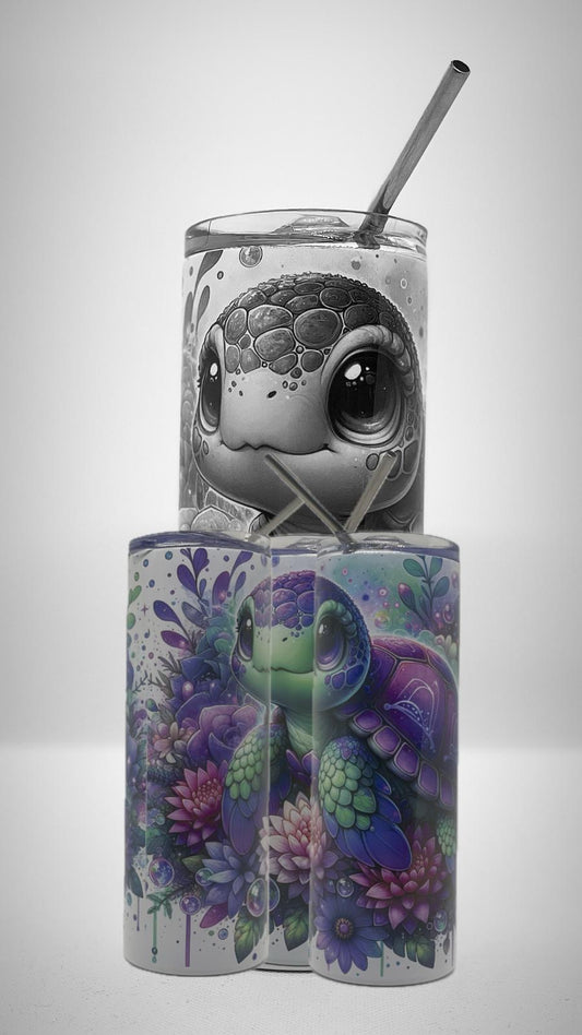 Edelstahl - Thermobecher "Sea Turtle"