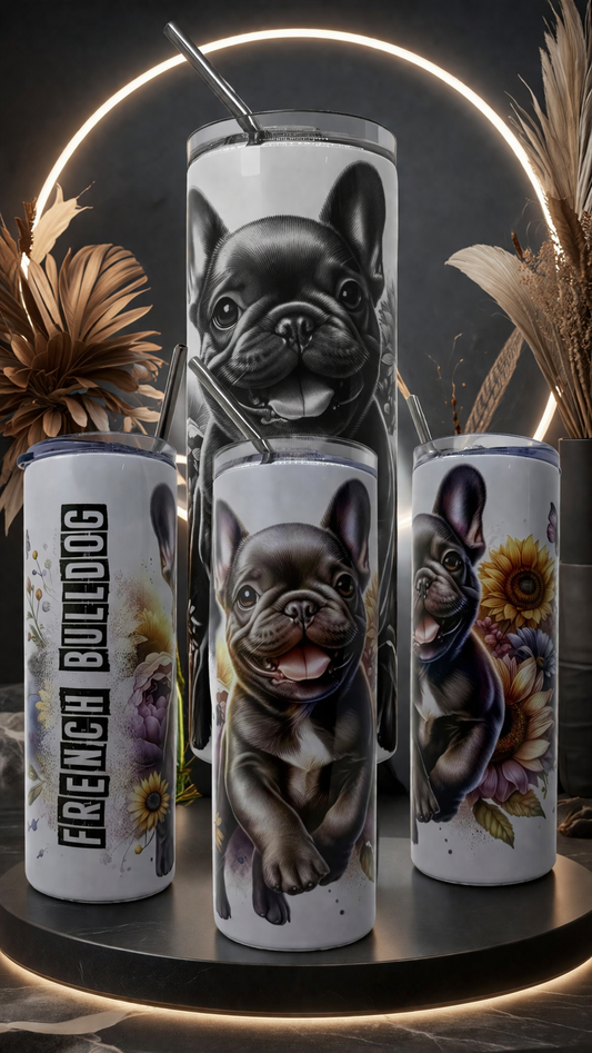 Edelstahl - Thermobecher "French Bulldog"