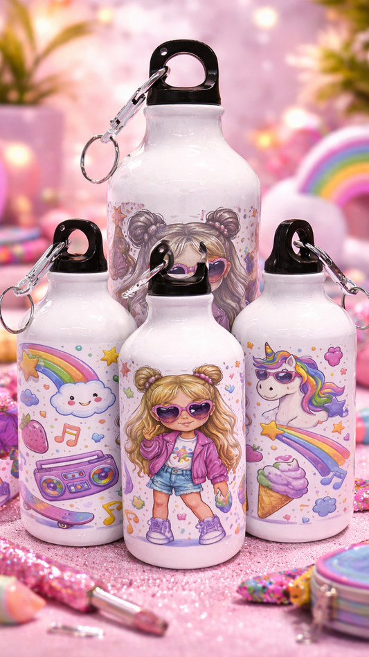Trinkflasche für Kinder "Cool Girl"