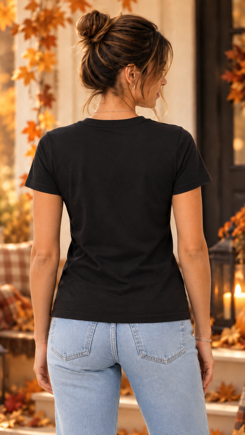 Damen T-Shirt "zu frech für graue Tage"