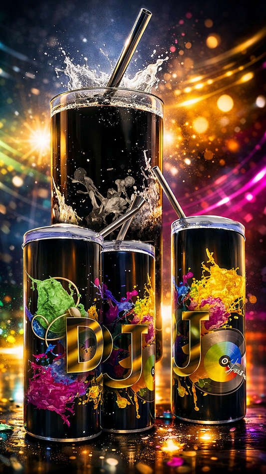 Edelstahl - Thermobecher "DJ"