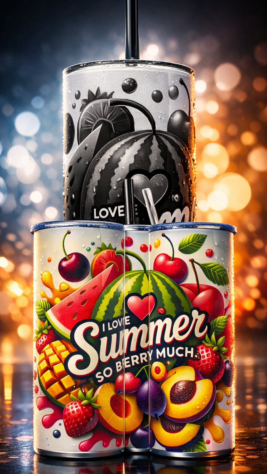 Edelstahl - "Summer Berry"