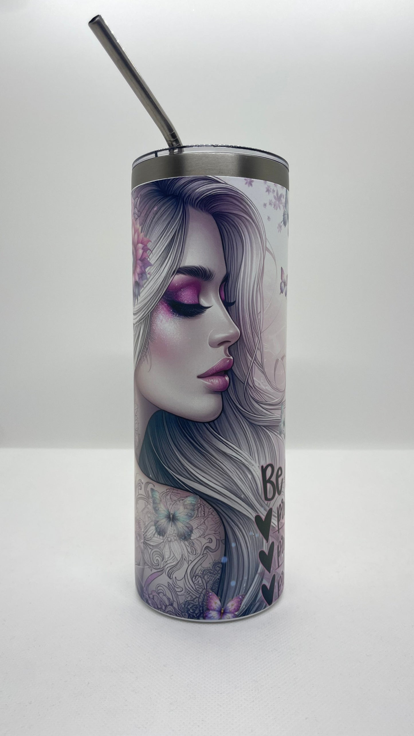 Edelstahl - Thermobecher "Be pretty"