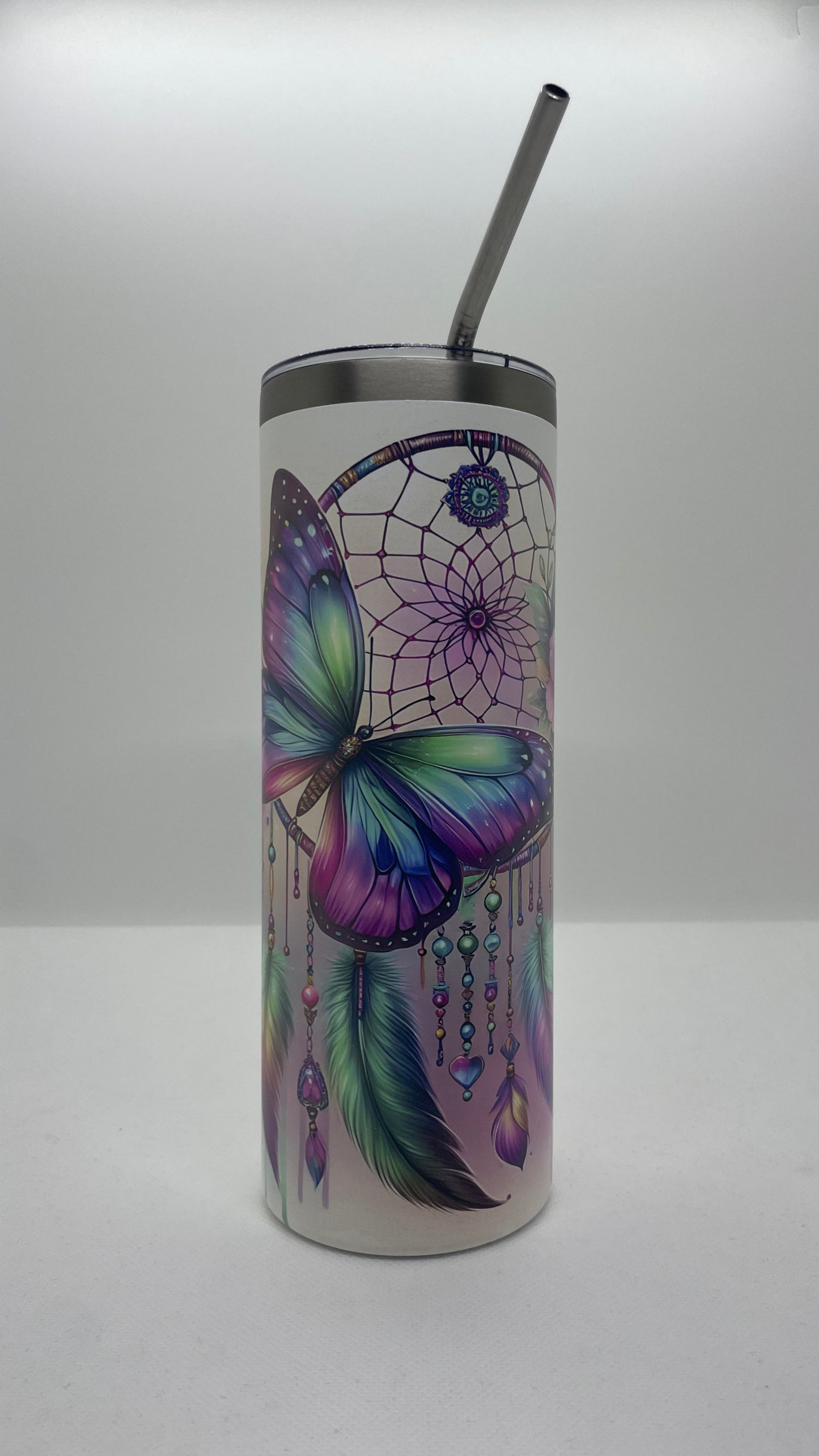 Edelstahl - Thermobecher "Butterfly Dreamcatcher"