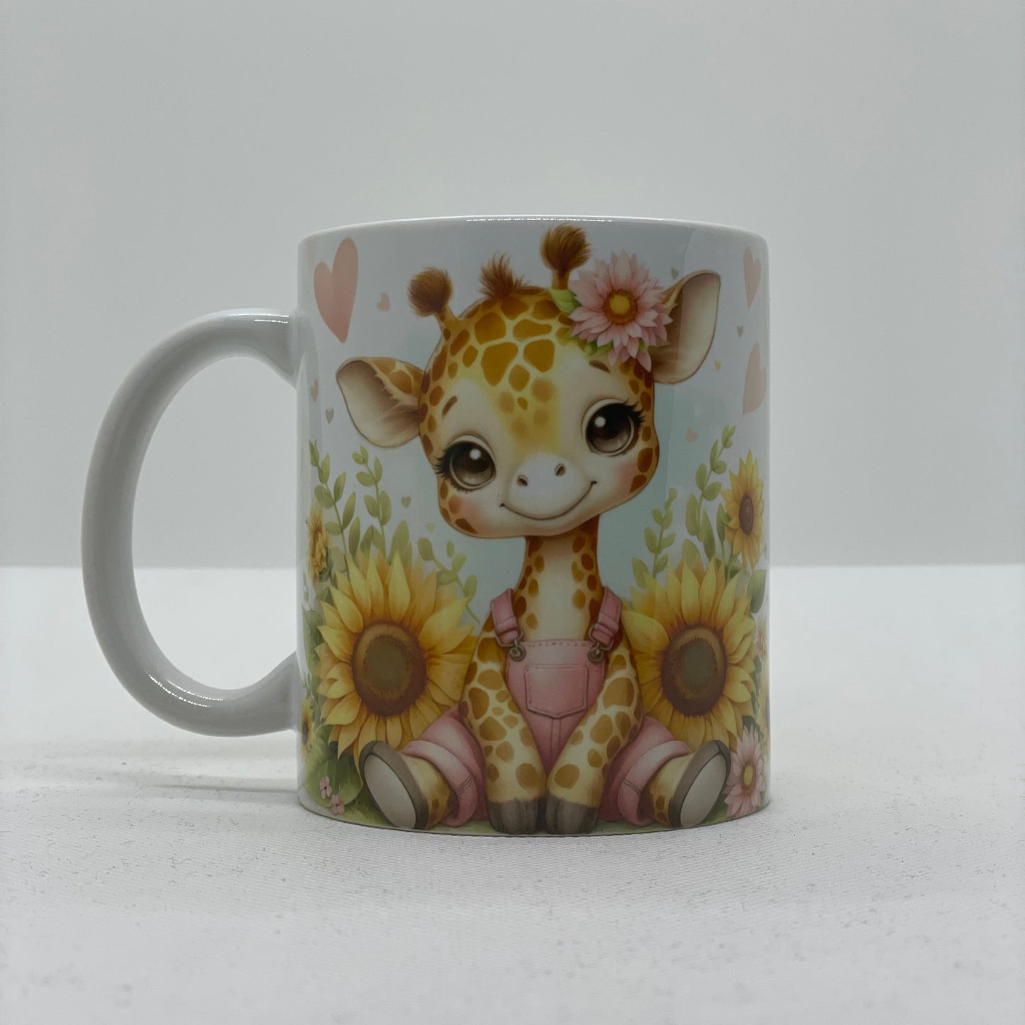 Tasse mit Druck "Giraffe"