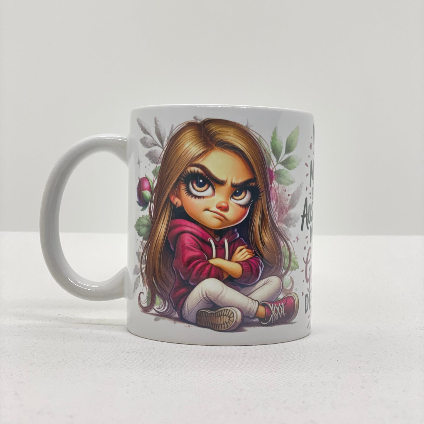 Tasse mit Druck "Mein Gesicht"