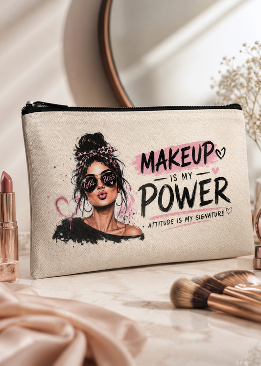 Schminktasche "Makeup is my Power"
