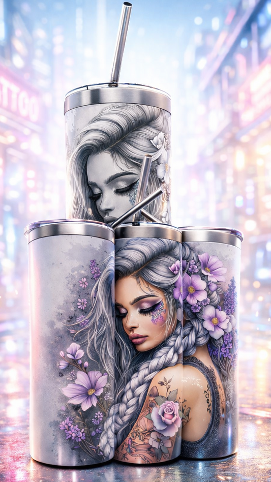 Edelstahl - Thermobecher "I'm beautyful"