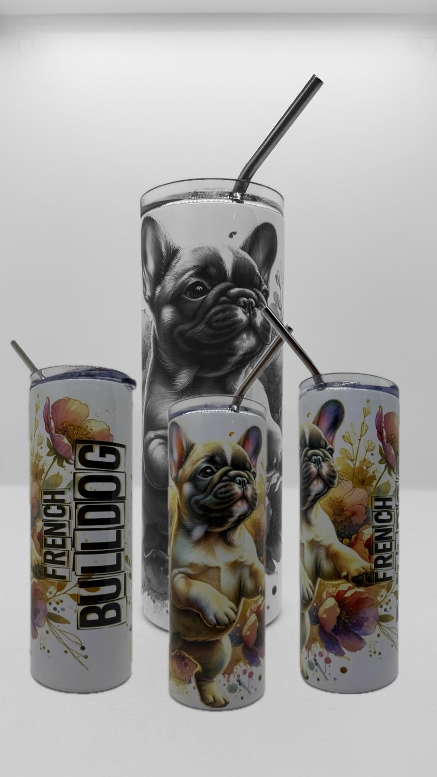Edelstahl - Thermobecher "French Bulldog"