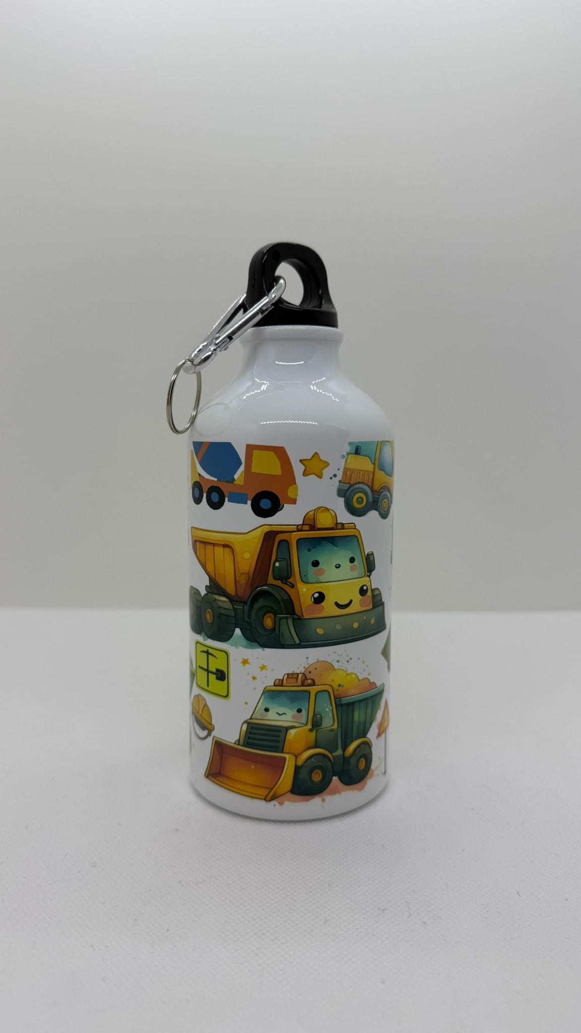 Trinkflasche für Kinder "Baufahrzeuge"