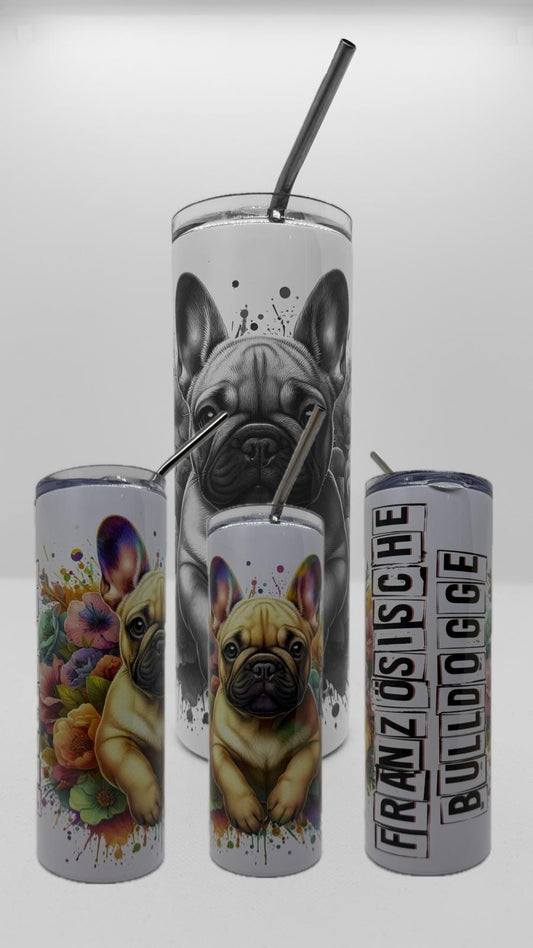 Edelstahl - Thermobecher "French Bulldog"