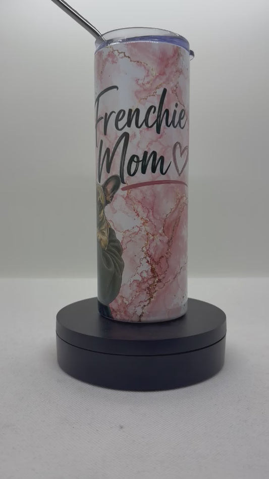 Edelstahl - Thermobecher "Bulldog Mom"